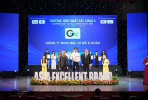 Gỗ Á Châu vinh dự nhận Huy chương Vàng Sản phẩm – Dịch vụ Chất lượng Châu Á 2025