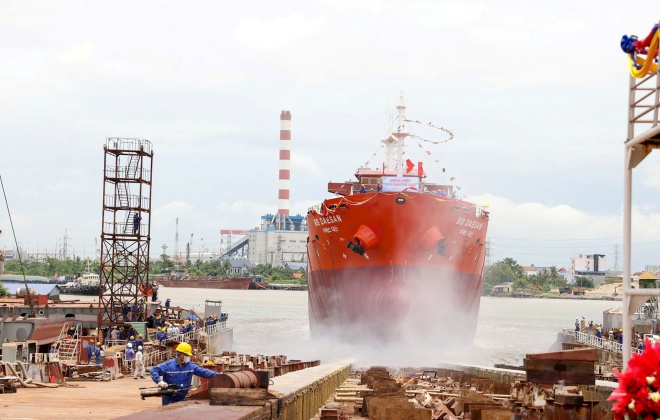 Ngành đóng tàu Hải Phòng dần phục hồi