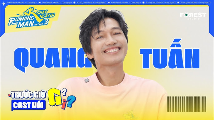 Quang Tuấn lên tiếng khi bị chê ở Running Man