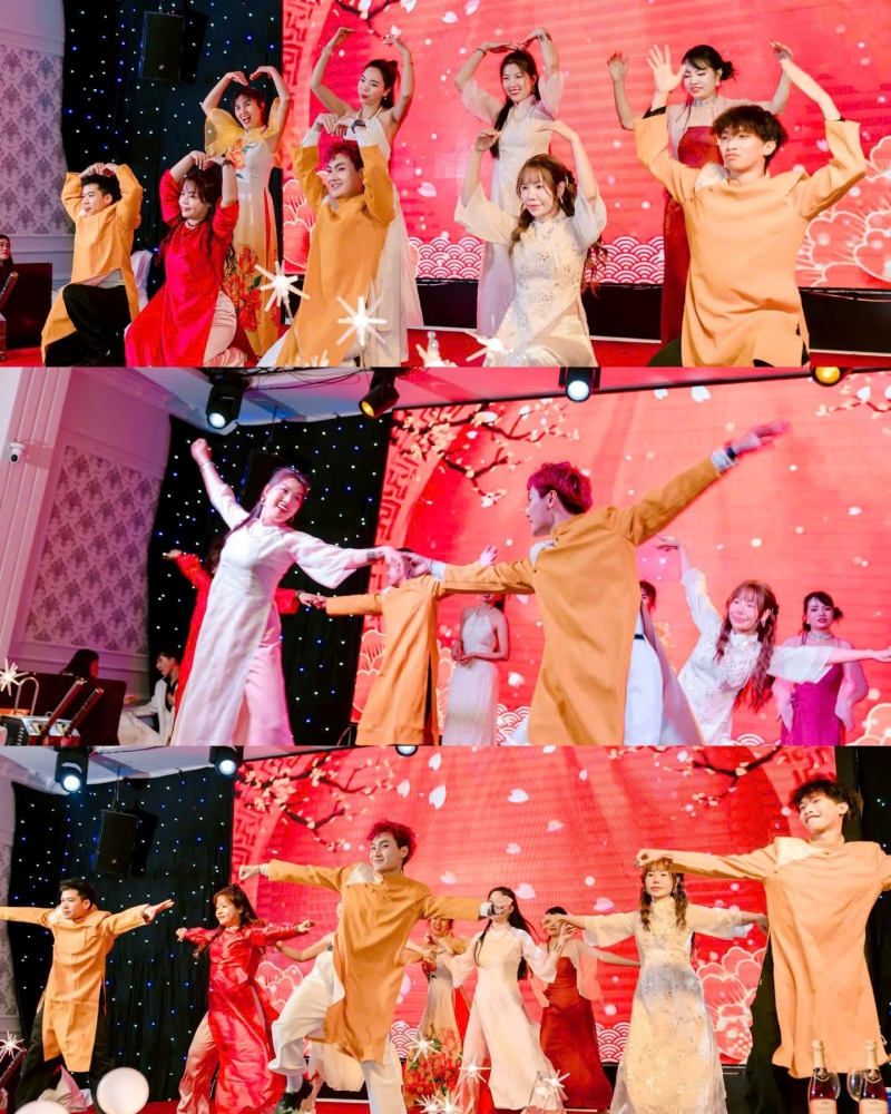 Tết mục mở màn không khí đêm gala